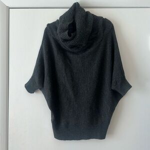 Gray cowl neck sweater by Vince